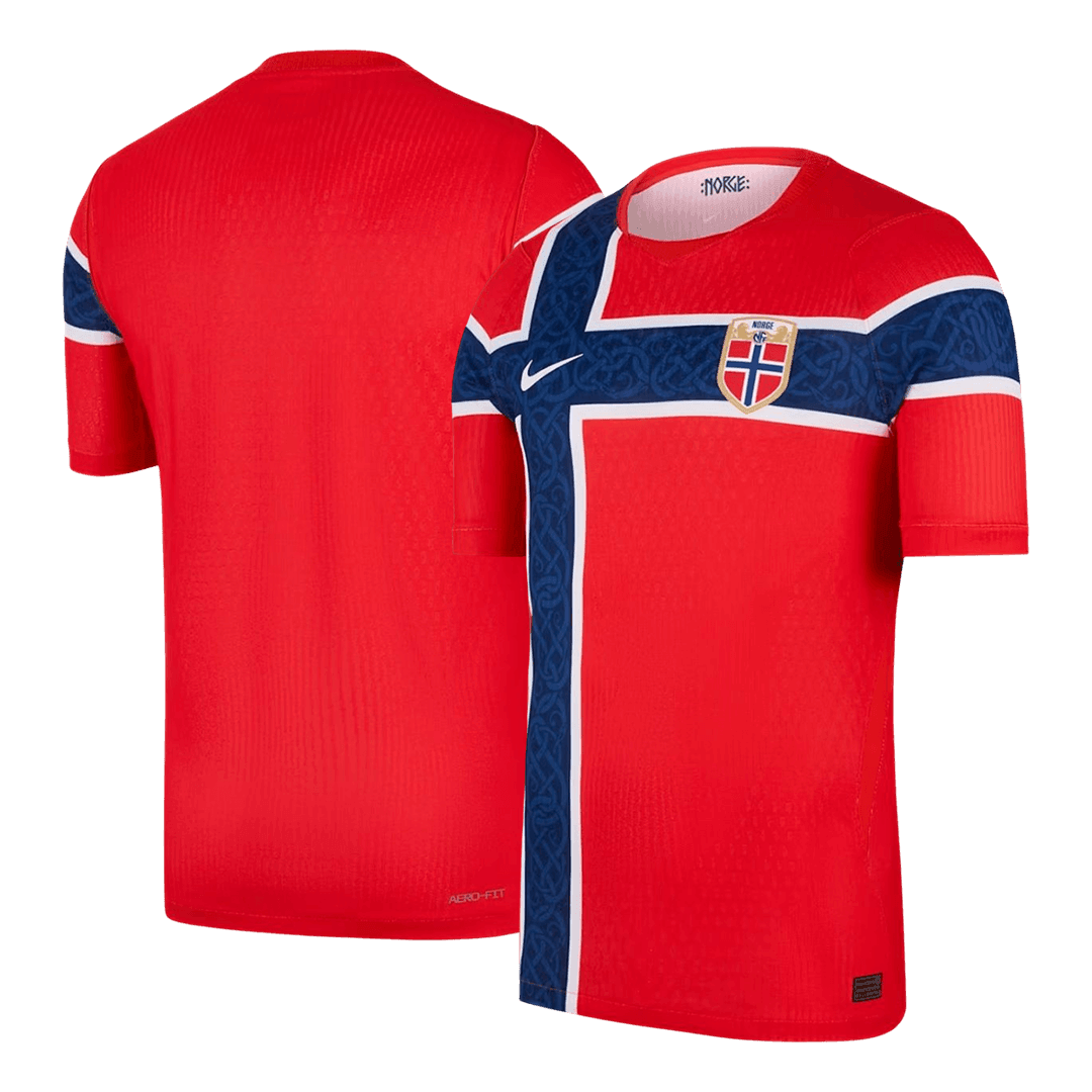 Camiseta Auténtica Norway 2026 Primera Equipación Copa del Mundo - Version Jugador