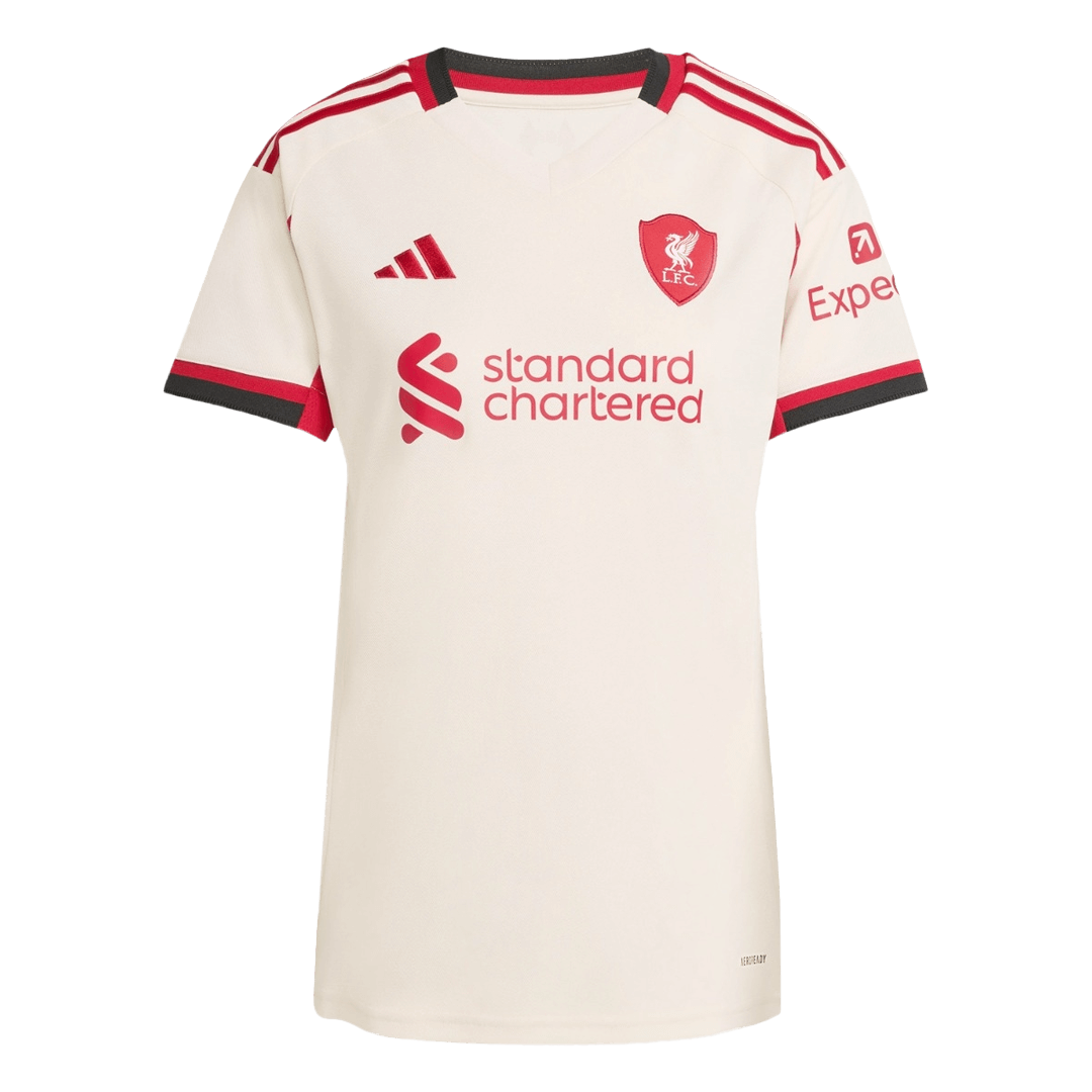 Liverpool 2025/26 Segunda Equipación Mujer camiseta de fútbol