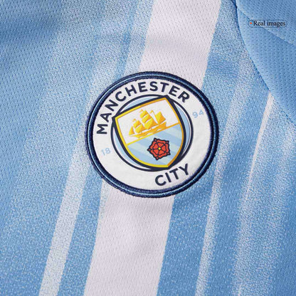 Camiseta HAALAND #9 Manchester City 2025/26 Primera Equipación-Versión Hincha