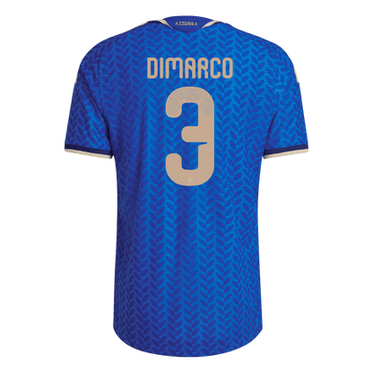 Camiseta Auténtica DIMARCO #3 Italy 2026 Primera Equipación Copa del Mundo - Version Jugador