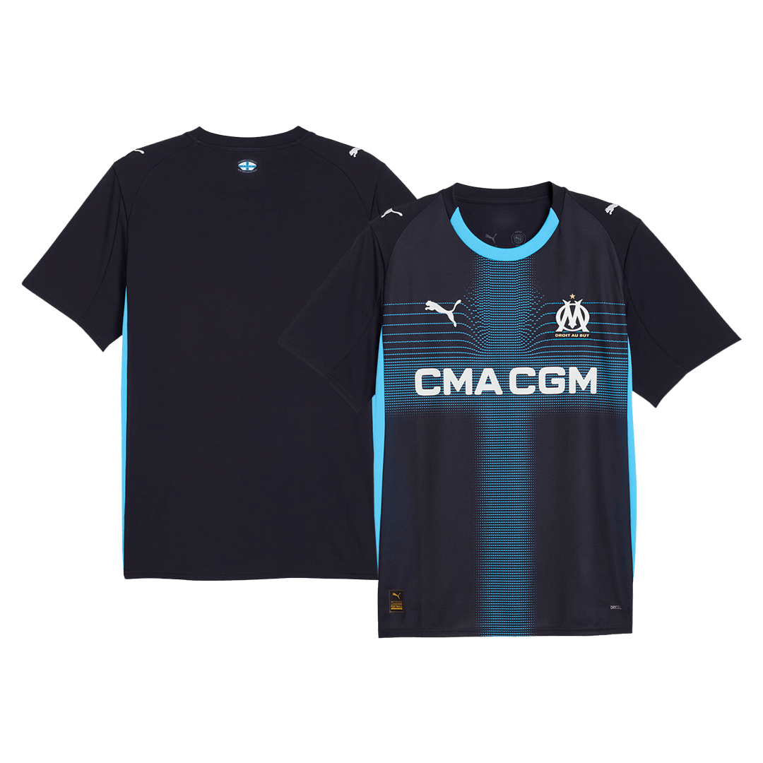 Camiseta Marseille 2025/26 Segunda Equipación-Versión Hincha-Camisetas Pasion Shop
