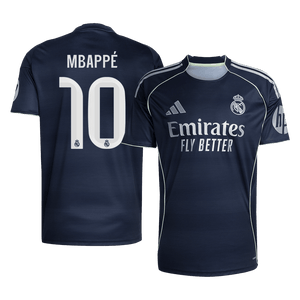 Tricouri Fotbal Real Madrid MBAPPÉ #10 Deplasare 2025/26 - Premium