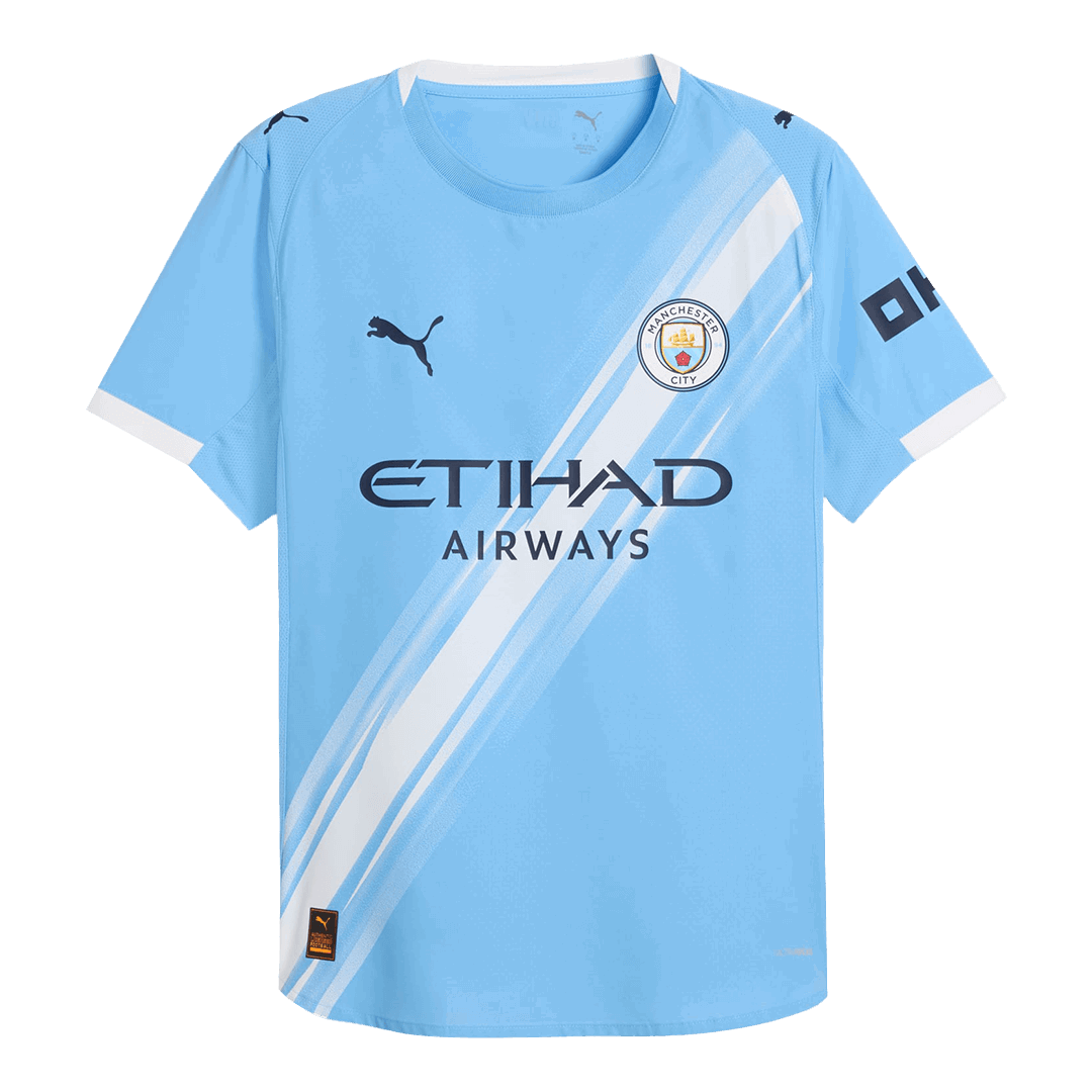 Camiseta Auténtica FODEN #47 Manchester City 2025/26 Primera Equipación-Versión Jugador
