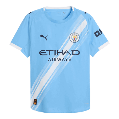 Camiseta Auténtica RODRIGO #16 Manchester City 2025/26 Primera Equipación-Versión Jugador