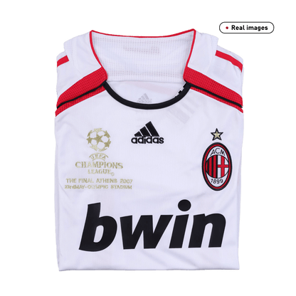 Tricouri Fotbal Vintage AC Milan Deplasare 2006/07 - UCL