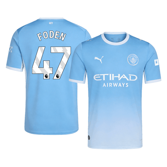 Camiseta FODEN #47 Manchester City 2026/27 Primera Equipación - Versión Hincha