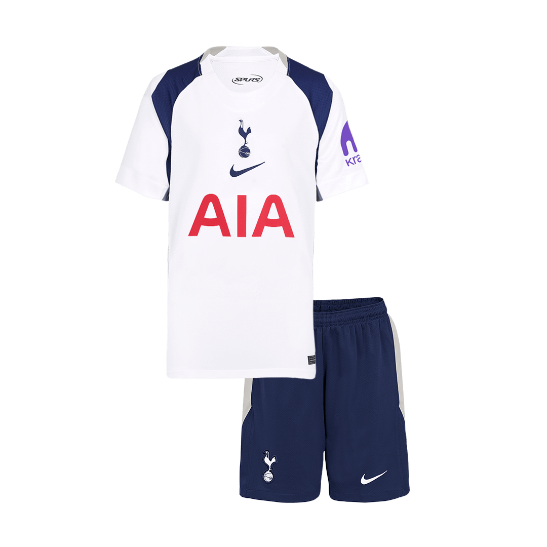 Conjunto Infantil Tottenham Hotspur 2025/26 Primera Equipación camiseta de fútbol