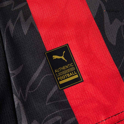 Conjunto AC Milan 2025/26 Primera Equipación (Camiseta + Pantalón Corto)-Camisetas Pasion Shop