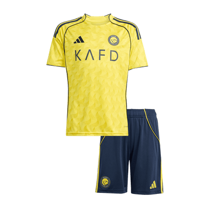 Conjunto Infantil Al Nassr 2025/26 Primera Equipación camiseta de fútbol