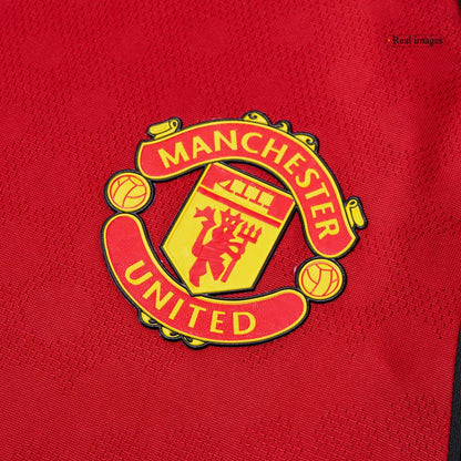 Camiseta Auténtica ŠEŠKO #30 Manchester United 2025/26 Primera Equipación-Versión Jugador-Camisetas Pasion Shop