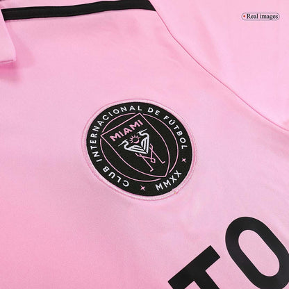 Tricouri Fotbal Inter Miami CF MESSI #10 Acasă 2022 (mărime mare)