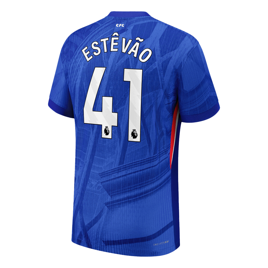 Camiseta Auténtica ESTÊVÃO #41 Chelsea 2025/26 Primera Equipación - Version Jugador