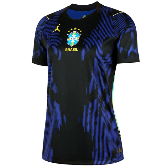 Camiseta de mujer Brazil 2026 Segunda Equipación Copa del Mundo