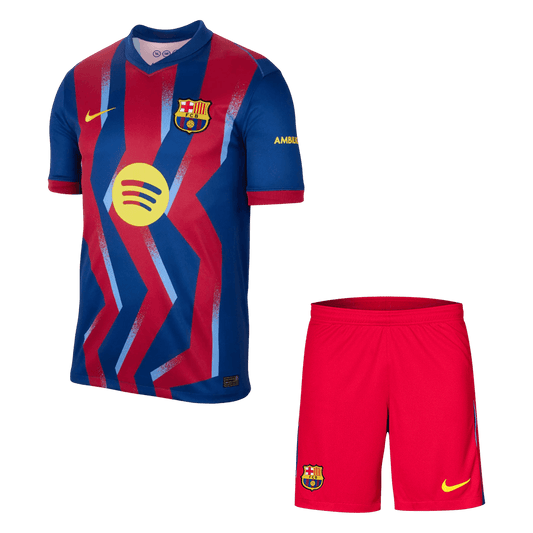Conjunto Barcelona 
2025/26 Fourth Away camiseta de fútbol