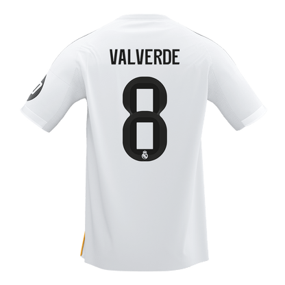Calidad Premium Camiseta VALVERDE #8 Real Madrid 2025/26 Primera Equipación-Versión Hincha-Camisetas Pasion Shop