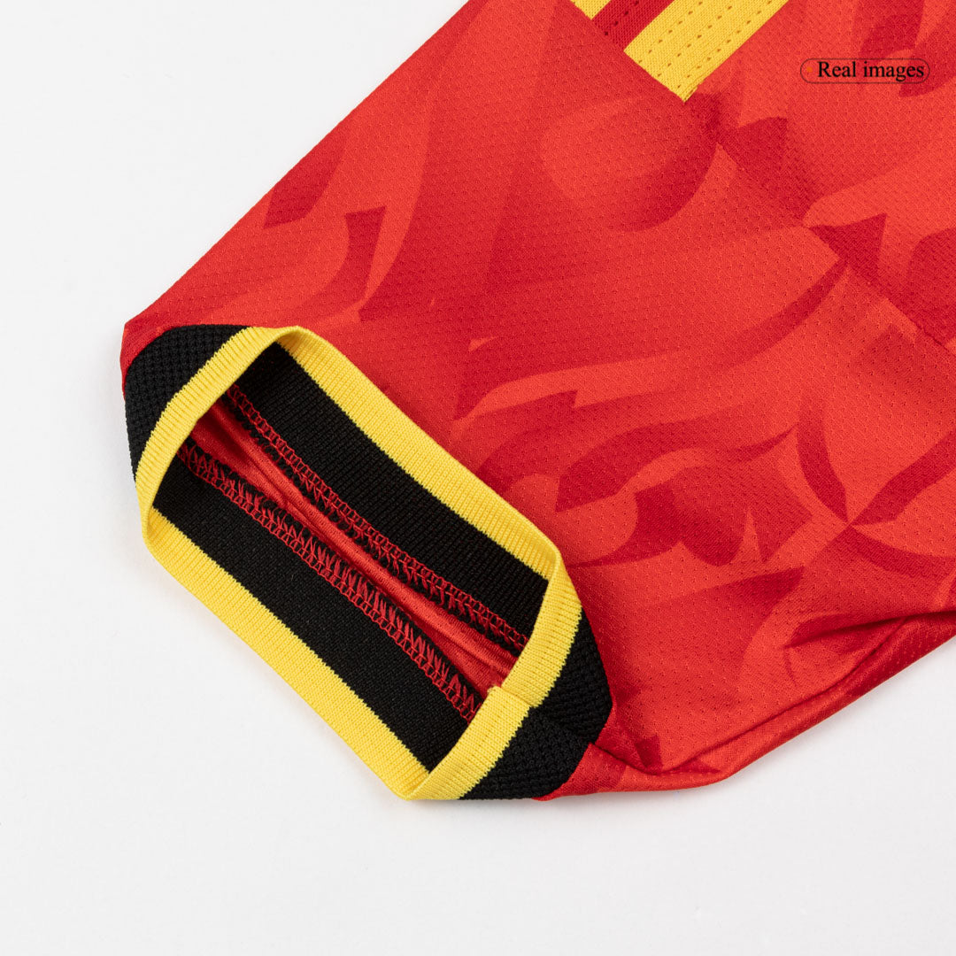 Camiseta Auténtica DE BRUYNE #7 Belgium 2026 Primera Equipación Copa del Mundo - Version Jugador