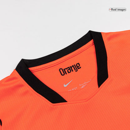 Tricouri Fotbal Netherlands VIRGIL #4 Acasă Cupa Mondială 2026