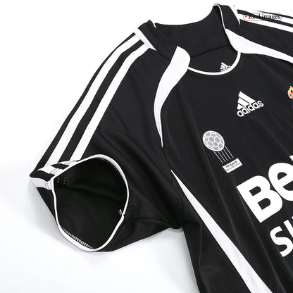 Tricouri Fotbal Vintage Real Madrid BECKHAM #23 Deplasare 2006/07