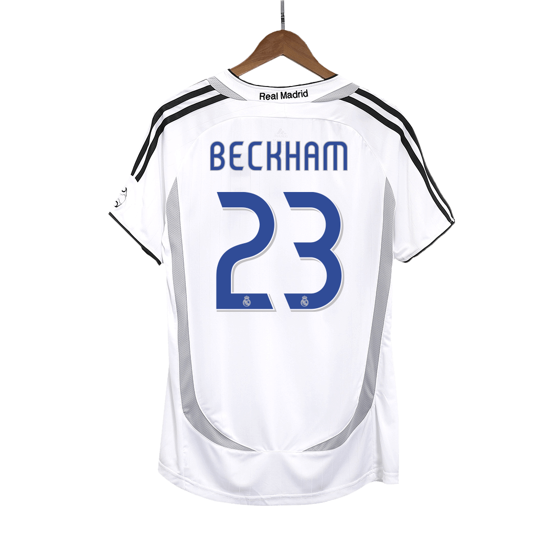 Retro 2006/07 BECKHAM #23 Real Madrid Primera Equipación camiseta de fútbol 2025/26