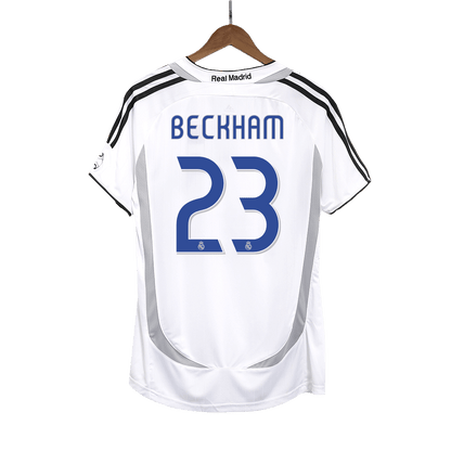 Retro 2006/07 BECKHAM #23 Real Madrid Primera Equipación camiseta de fútbol 2025/26