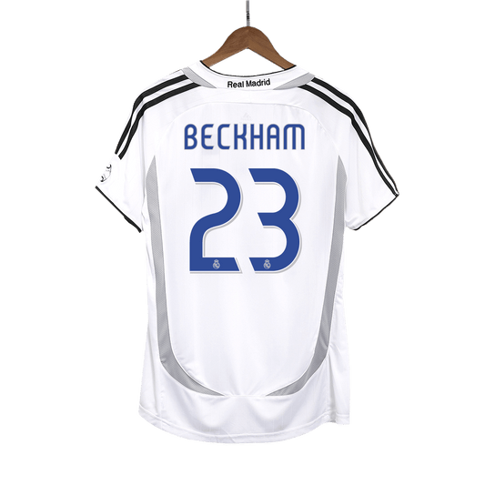 Retro 2006/07 BECKHAM #23 Real Madrid Primera Equipación camiseta de fútbol 2025/26