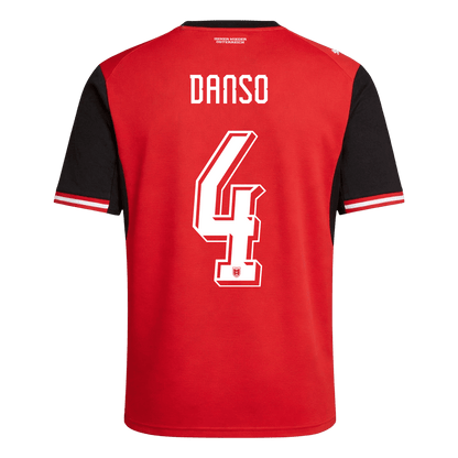 Camiseta DANSO #4 Austria 2026 Primera Equipación Copa del Mundo - Versión Hincha