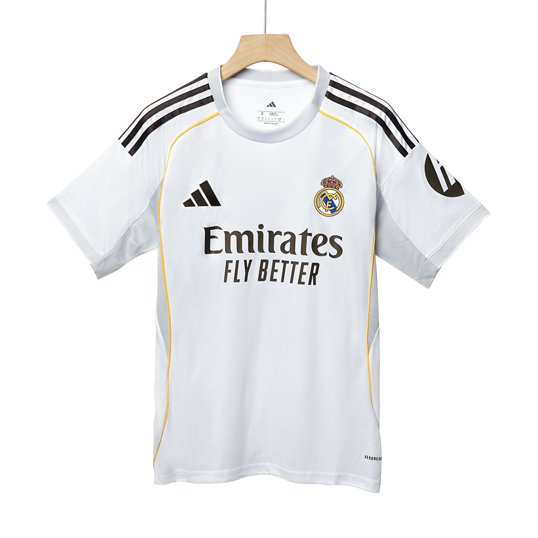 Tricouri Fotbal Real Madrid VALVERDE #8 Acasă 2025/26 - Premium (mărime mare)