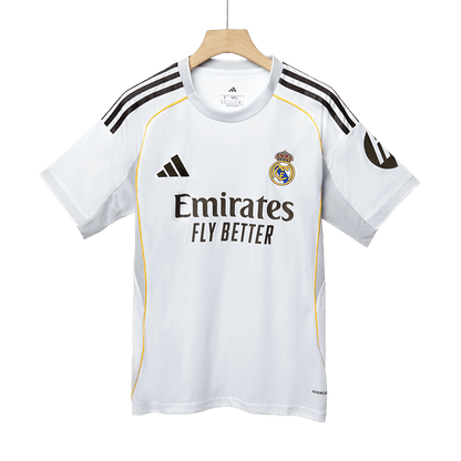 Tricouri Fotbal Real Madrid HUIJSEN #24 Acasă 2025/26 - Premium (mărime mare)