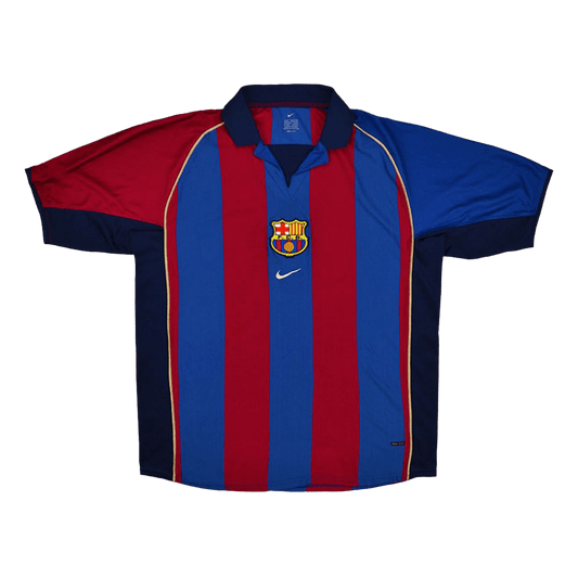 Camiseta Retro 2001/02 Barcelona Primera Equipación 2025/26