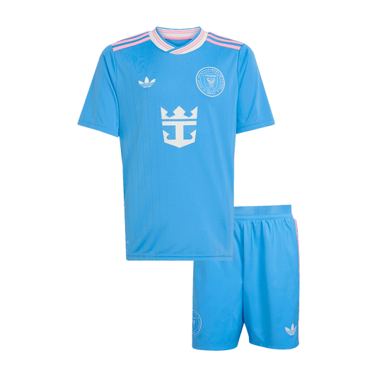 Miniconjunto Inter Miami CF 2025 Tercera Equipación Niño camiseta de fútbol
