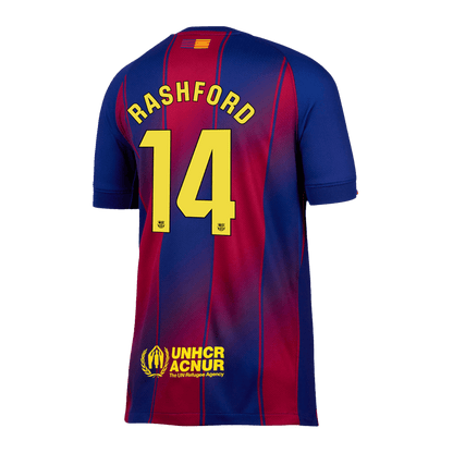 Camiseta RASHFORD #14 Barcelona 2025/26 Primera Equipación-Versión Hincha-Camisetas Pasion Shop