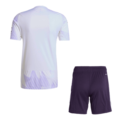 Conjunto Manchester United 2025/26 Segunda Equipación (Camiseta + Pantalón Corto)-Camisetas Pasion Shop