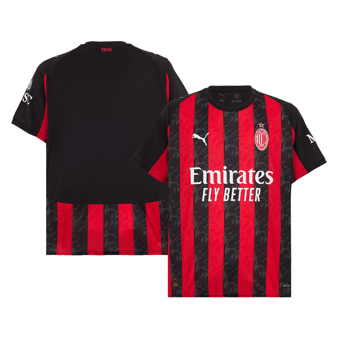 Camiseta AC Milan 2025/26 Primera Equipación - Version Hincha - Calidad premium