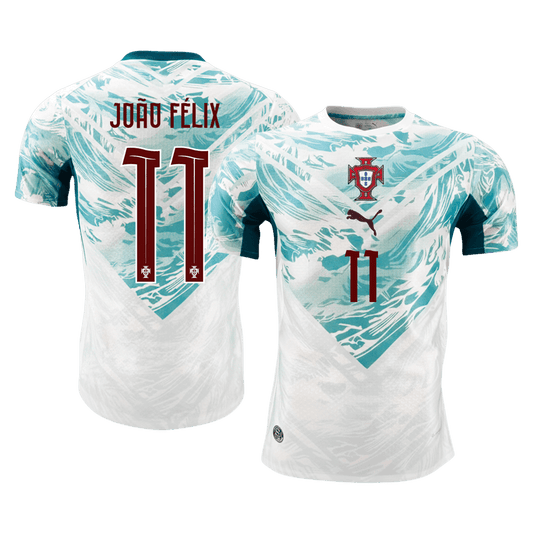 Camiseta Auténtica JOÃO FÉLIX #11 Portugal 2026 Segunda Equipación Copa del Mundo - Version Jugador
