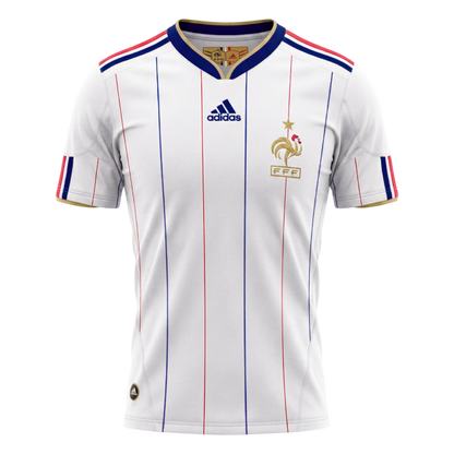 Retro 2010 France Segunda Equipación camiseta de fútbol 2025/26