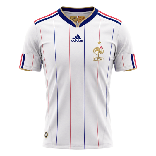 Retro 2010 France Segunda Equipación camiseta de fútbol 2025/26