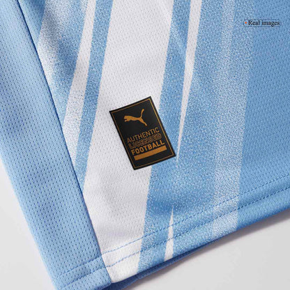 Conjunto Manchester City 2025/26 Primera Equipación Hombre Camiseta+Pantalón-Camisetas Pasion Shop