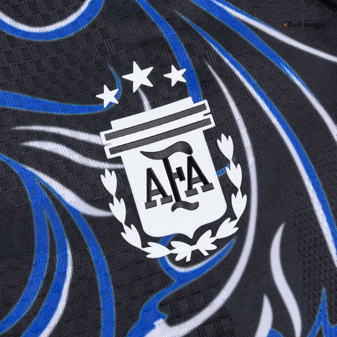 Camiseta Auténtica E. FERNÁNDEZ #24 Argentina 2026 Segunda Equipación Copa del Mundo - Version Jugador