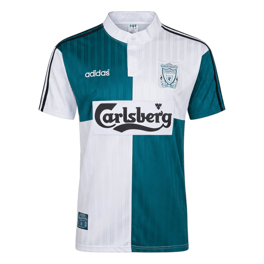 Retro 1995/96 Liverpool Segunda Equipación camiseta de fútbol 2025/26