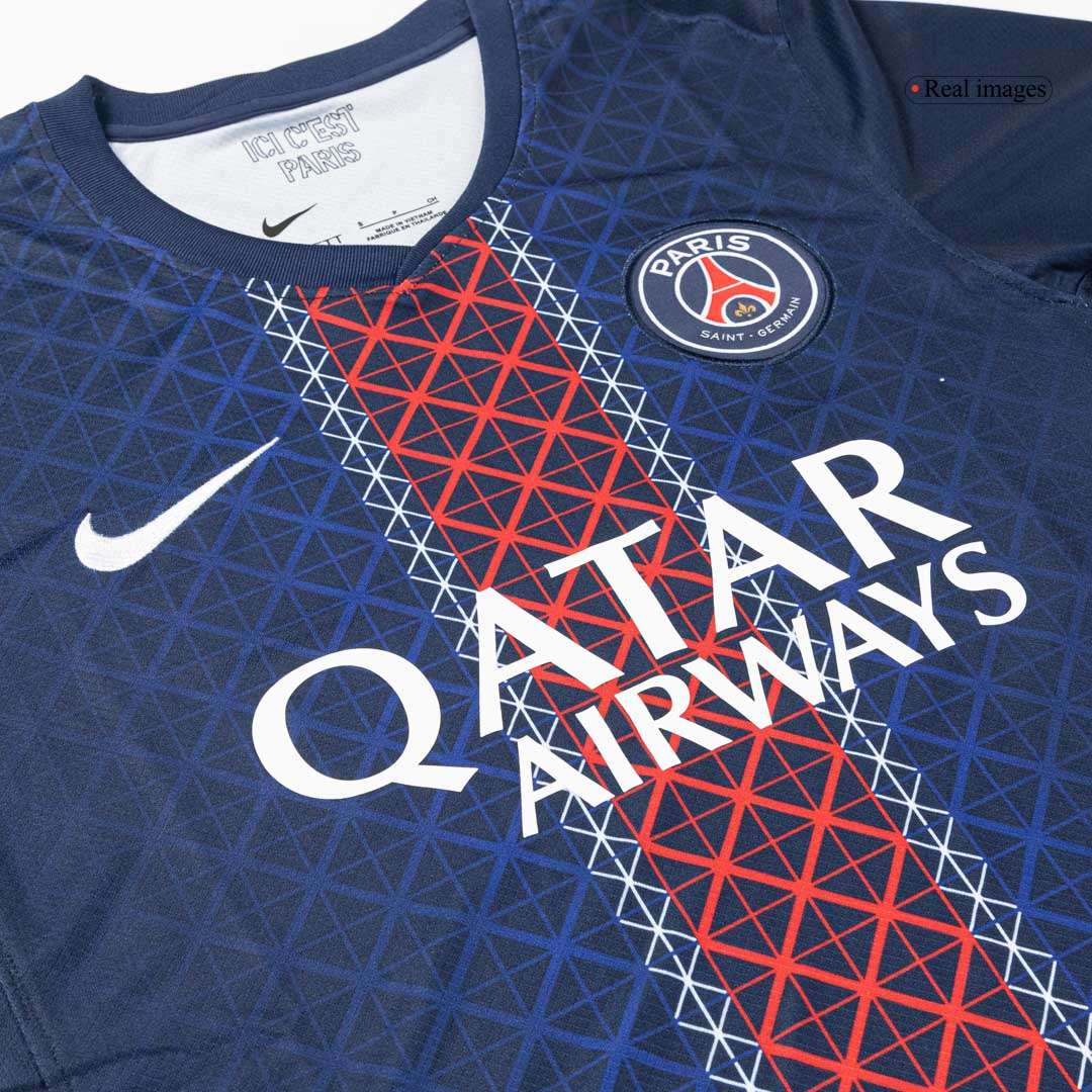 Calidad Premium Camiseta D.DOUÉ #14 PSG 2025/26 Primera Equipación-Versión Hincha