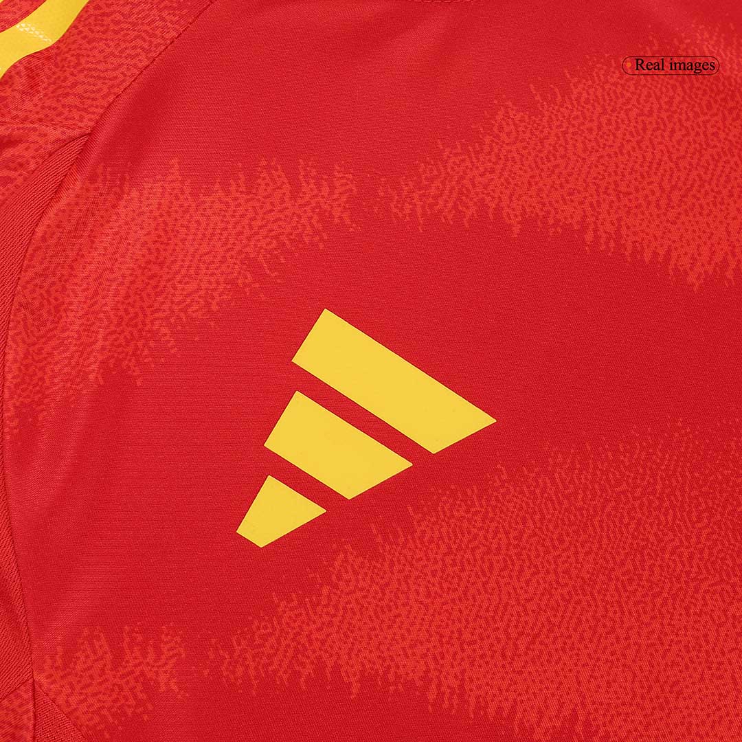 Auténtica LAMINE YAMAL #19 España 2024 Primera Equipacion - Version Jugador