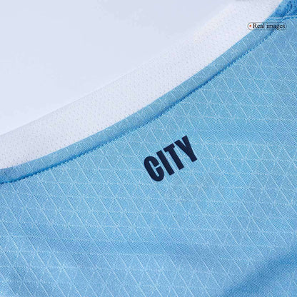 Camiseta Auténtica Manchester City 2025/26 Primera Equipación-Versión Jugador