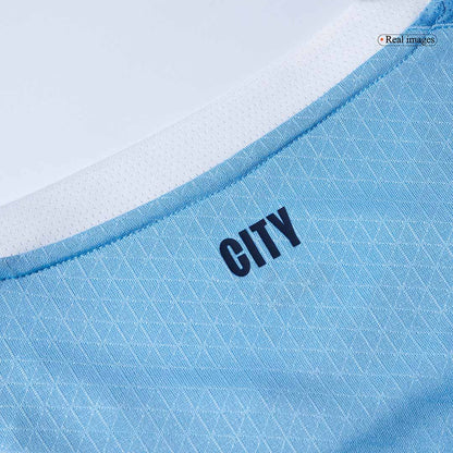 Camiseta Auténtica REIJNDERS #4 Manchester City 2025/26 Primera Equipación - Version Jugador