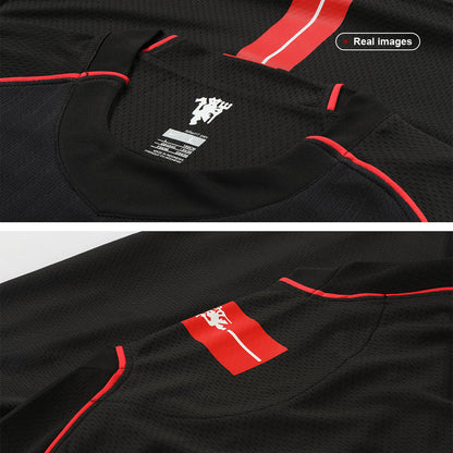 Tricouri Fotbal Vintage Manchester United ROONEY #10 Deplasare 2007/08