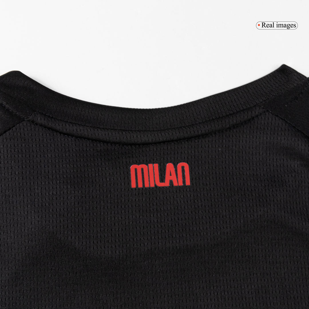 Conjunto Infantil Completo AC Milan 2025/26 Primera Equipación Kids-Camisetas Pasion Shop