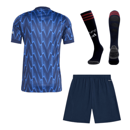 Conjunto Completo Arsenal 2025/26 Segunda Equipación