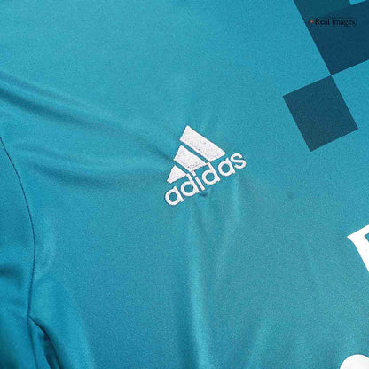 Tricouri Fotbal Vintage Real Madrid Treilea 2017/18 Mânecă Lungă