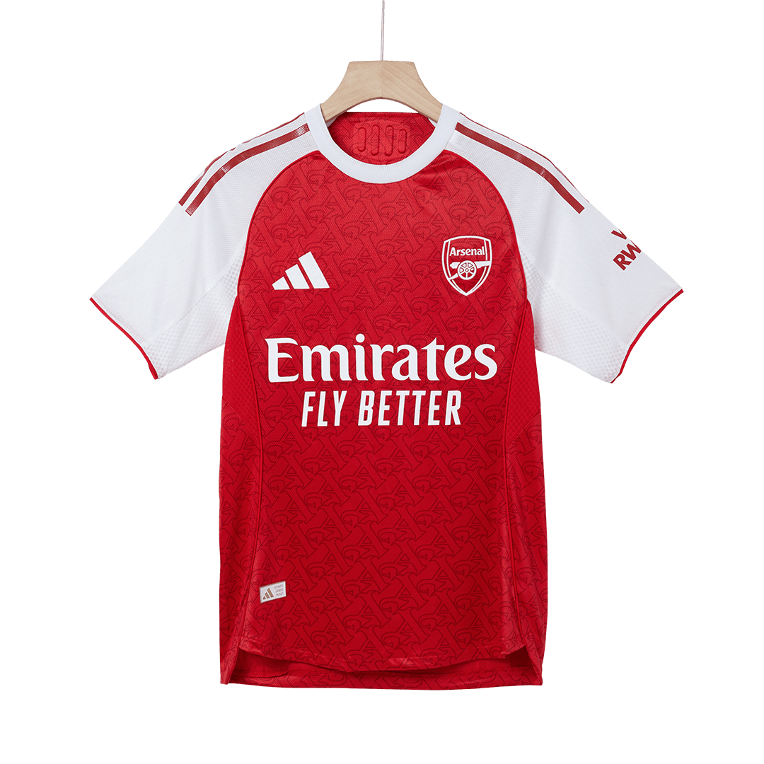 Conjunto Completo Auténtico Arsenal 2025/26 Primera Equipación-Camisetas Pasion Shop