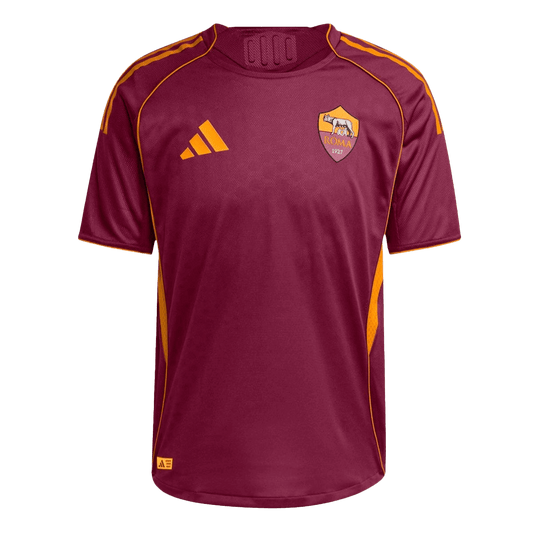 Camiseta Auténtica Roma 2025/26 Primera Equipación-Versión Jugador