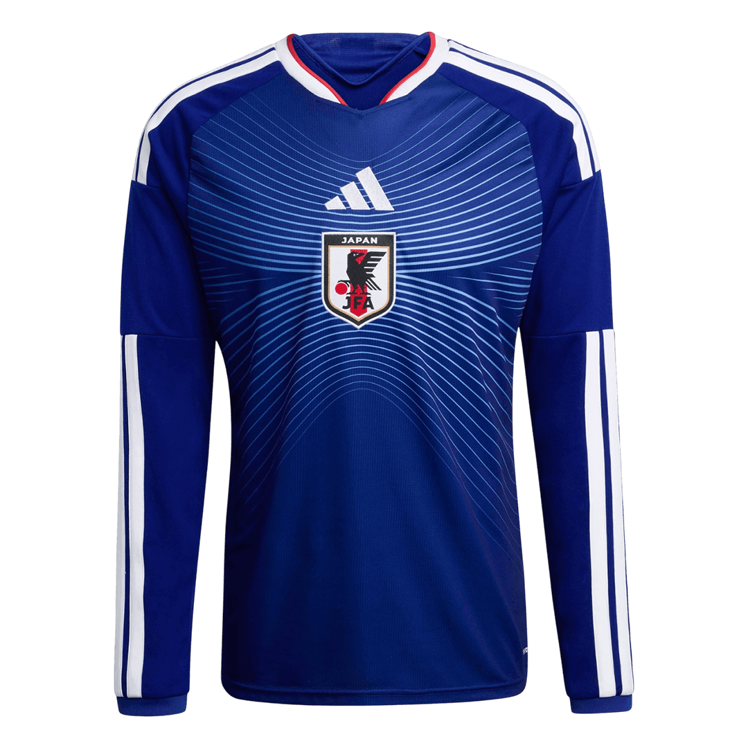 Manga Larga Japan 2026 Primera Equipación Copa del Mundo -Versión Hincha camiseta de fútbol